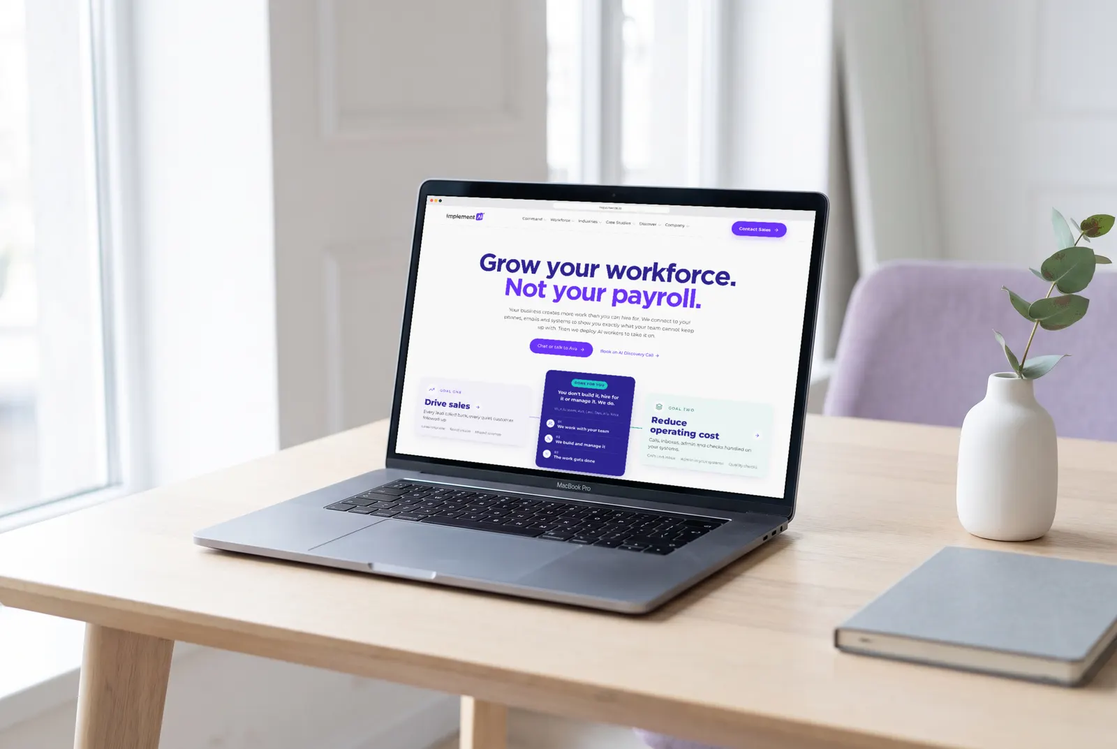 Implement AI — Brand Identity, Web, Motion, AI Systems, Search