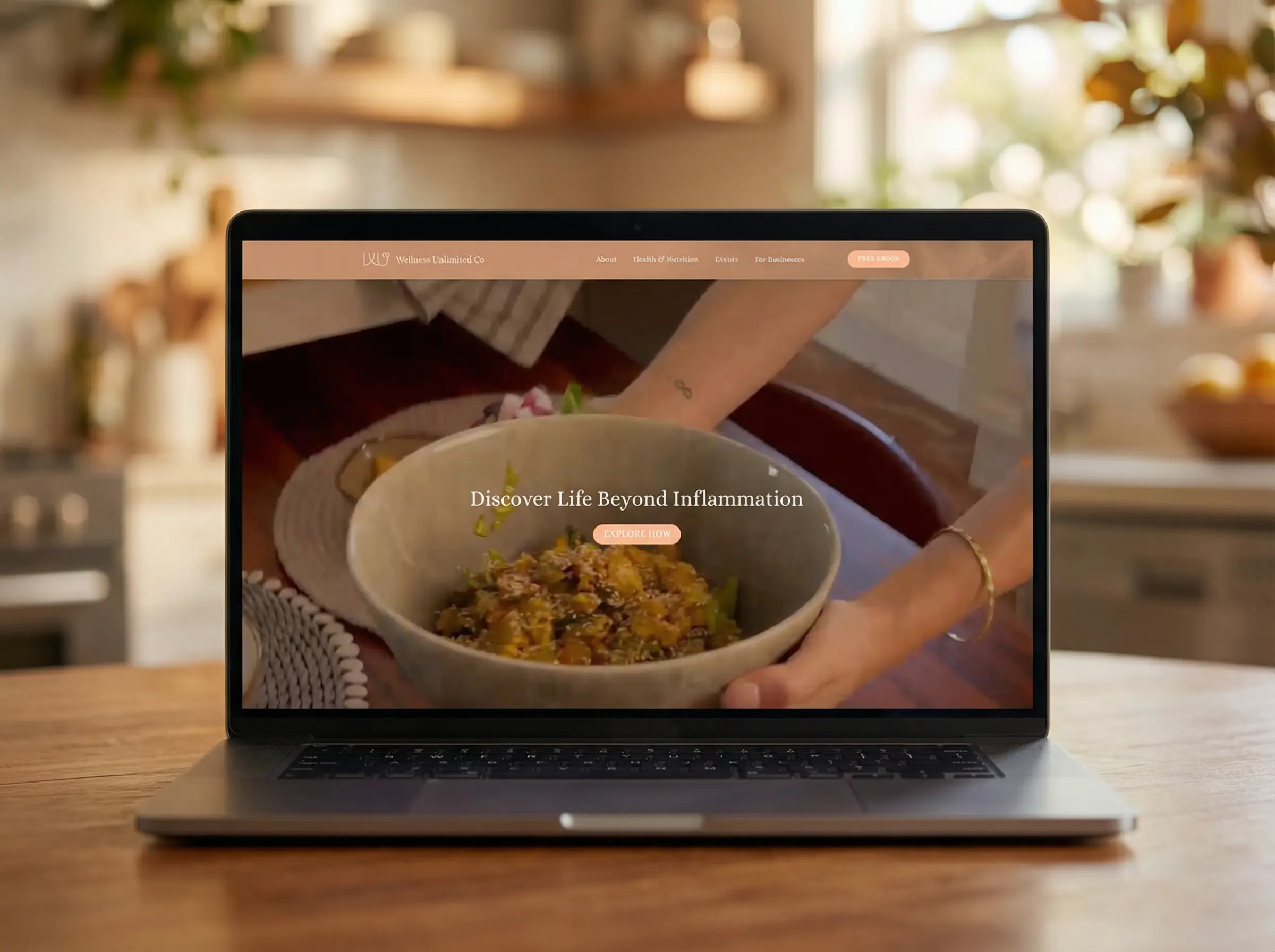 Wellness Unlimited Co services page layout