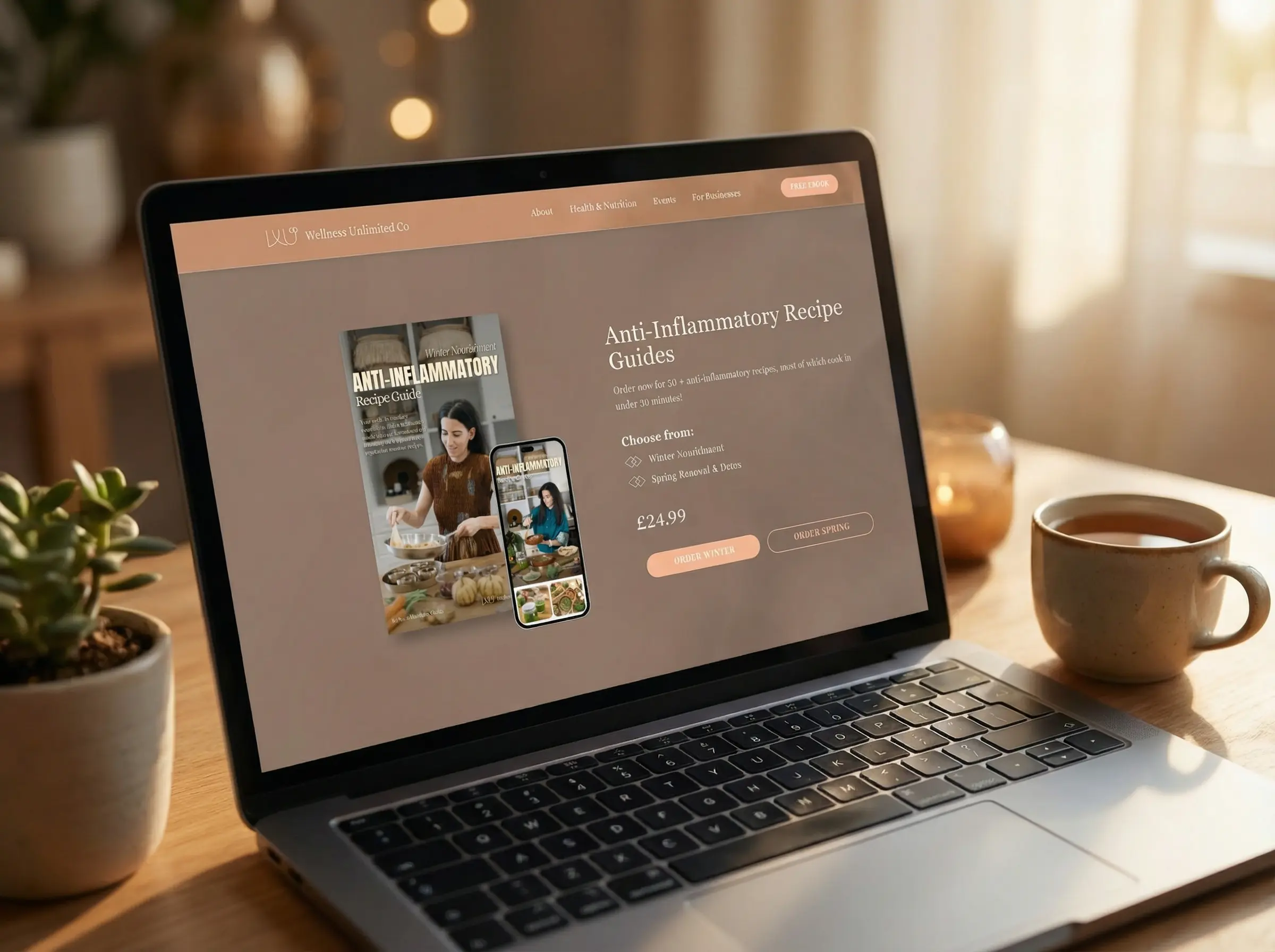 Wellness Unlimited Co retreats and events page